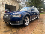 2013 Audi A4 Allroad Premium Plus with 129k miles parked on a driveway, showing minor scratches and new tires.