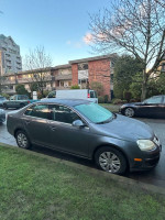 2006 Volkswagon Jetta in excellent condition parked on the street, showcasing its clean exterior and surroundings.