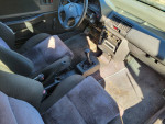 Interior view of a 1991 Honda Civic Si with manual transmission and stock upholstery.