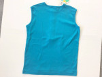 NEW Claudia Barnes Size S Women’s Blue Sleeveless Top Button w/ Tags