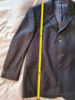 New Black or Dark Gray Stafford Executive Suit Jacket