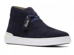 Clarks Men's Court Lite Desert Boot Navy Suede | Size 9.5M | BRAND NEW