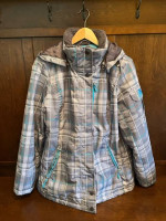 Like NEW! Zero XPosur Coat w/Detachable Hood +Headband