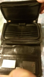 BLACK & WHITE PURSE/WALLET