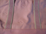 Pink LL Bean Lobster Embroidered Cotton Canvas Tote Bag Handbag Purse