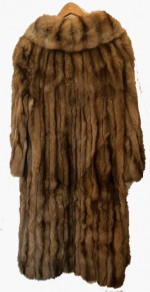 Exquisite Full Length Russian Sable Coat