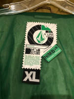 VOLCOM Mens XL Brown Waterproof Insulated Snow Ski Snowboard Jacket