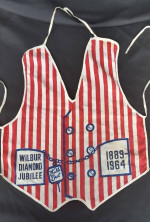 William Diamond Jubilee Apron 1889-1964 Carnival Fair?