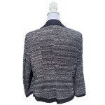 Halogen Tweed Black Blazer Jacket Size Lg