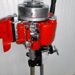 Outboard motor showpiece