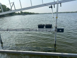 2020 Floe VSD 5000 Pontoon lift with Maxis canopy and every option****