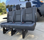 2019-2024 Mercedes Sprinter Van Leather Seats Bench(3-person seat) NEW