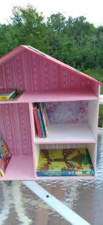 Handcrafted Dollhouse Bookcase
