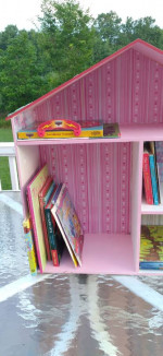 Handcrafted Dollhouse Bookcase