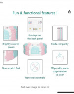 Dream On Me 12 Panel Rumi Baby Playpen