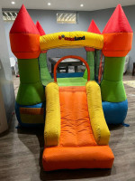 Bounceland Castle Bounce House with Hoop and Slide
