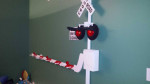 Scale Railroad Crossing Gate For Kid's Room Or Railroad Enthusiest