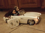 Bratz MGA 2004 Remote Control MercedesConvertible Car with Bratz Dolls