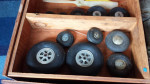 Vintage R/C Plane Engines, Tires, Props More