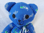 Vintage Seattle Seahawks Teddy Bear Stuffed Animal Toy