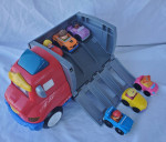 2011 Fisher Price Little People Truck Zig The Big Rig w/ Vechiles