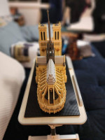 Notre Dame De Paris building block set by Klmei