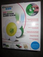 Discovery Kids New in Box Daisy Bloom Projection Alarm Clock