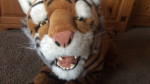 Large Plush Tiger Discovery Excellent Lifelike
