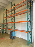 Warehouse Commercial Shelving for stocking Clothing, Swimwear, Shoes