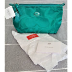 Coach Jade Green Travel Cosmetic Makeup Bag - New