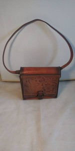 Vintage ▶KILSHANNY Leather Bag --- LEVI'S Vest --- HARLEY Belt Buckles