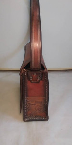 Vintage ▶KILSHANNY Leather Bag --- LEVI'S Vest --- HARLEY Belt Buckles