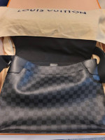 Louis Vuitton District Messenger Bag Damier Graphite