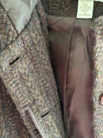 Imported Irish Wool Long, Hooded Jacket