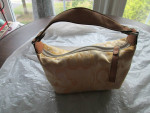 Vintage Genuine Coach Light Yellow Mini Tiny Purse Handbag