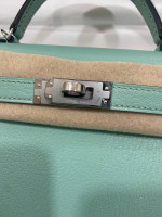 Hermes Mini Kelly Vert D’eau