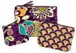 Vera Bradley Cosmetic Trio in Petal Paisley BRAND NEW With TAGS!