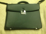 New DELSEY BLACK Carry On Shoulder Laptop / Messenger Bag