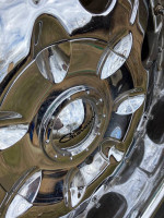 Custom 22” rims with good tires, 6 lug